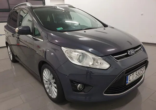 ford grand c-max Ford Grand C-MAX cena 34999 przebieg: 205704, rok produkcji 2014 z Chodzież